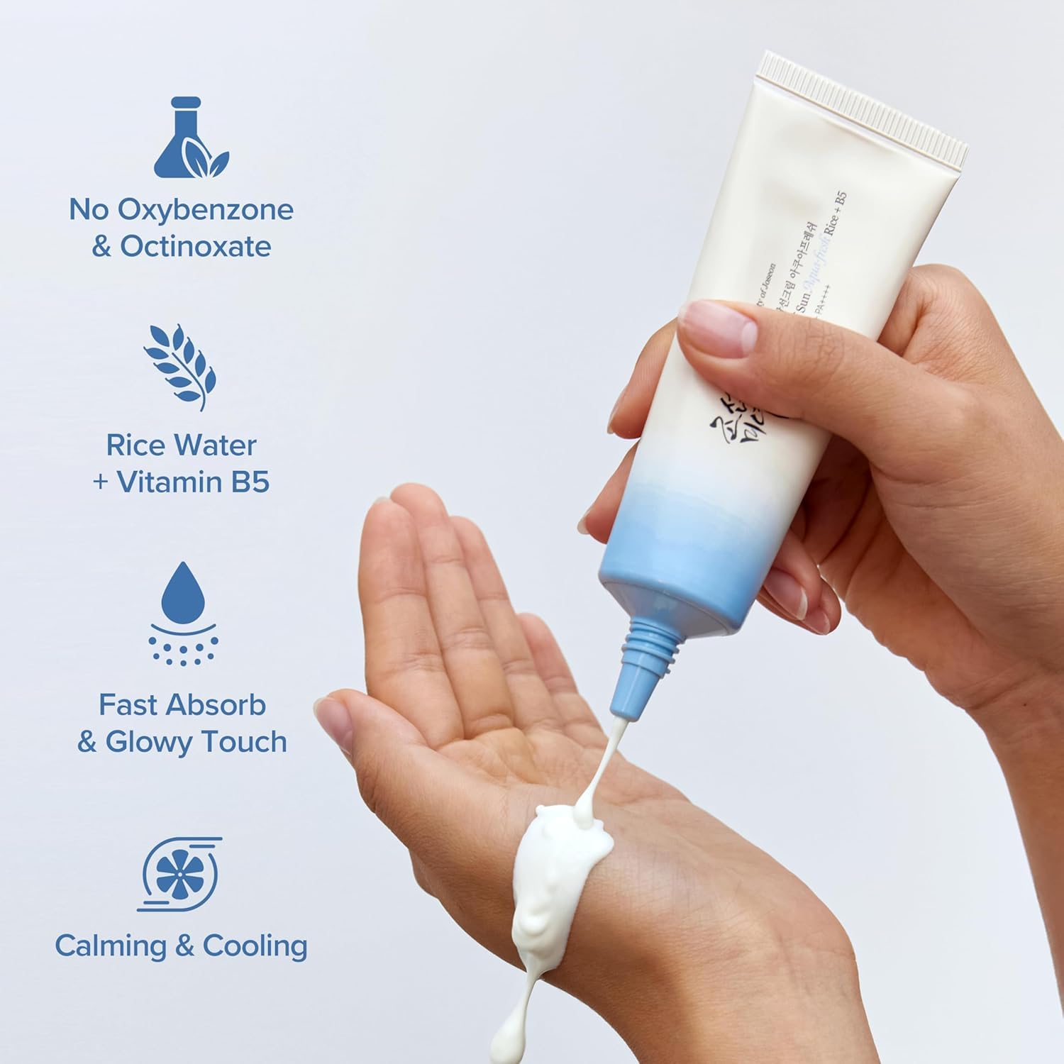 Beauty of Joseon Relief Sun Aqua-Fresh Rice + B5 (SPF50+ PA++++) K Beauty Hautpflege für strahlende Haut