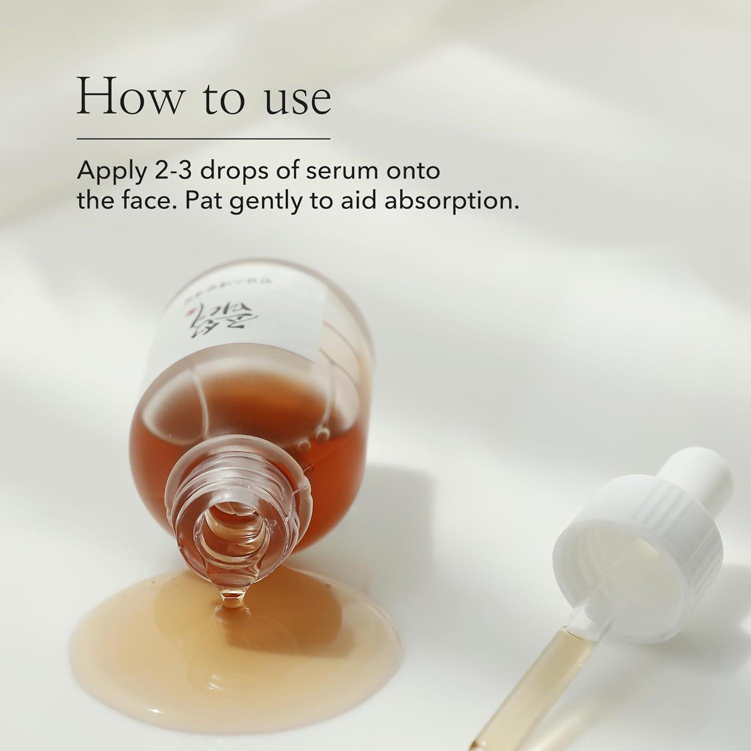 Beauty of Joseon Revive Serum Ginseng + Snail Mucin 30ml K Beauty Hautpflege für strahlende Haut