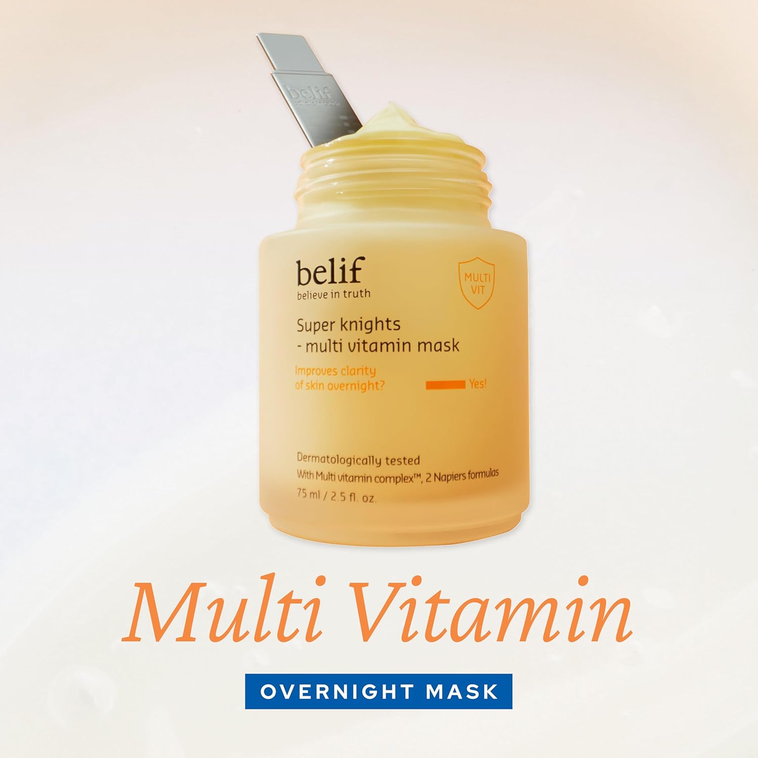 Belif Super Knights Multi Vitamin Sleeping Mask 75 ml K Beauty Hautpflege für strahlende Haut