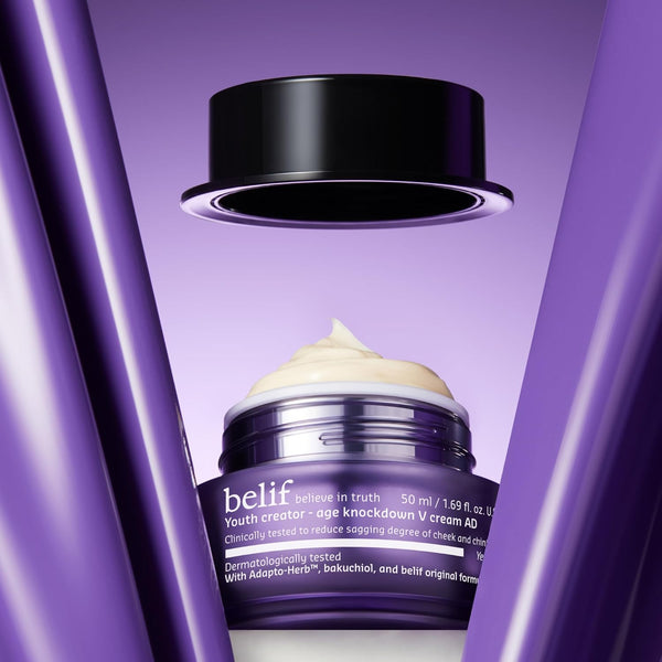 belif Youth Creator Age Knockdown V Cream 50 ml K Beauty Hautpflege für strahlende Haut