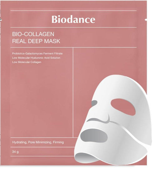 Biodance Bio Collagen Real Deep Mask 1.St K Beauty Hautpflege für strahlende Haut