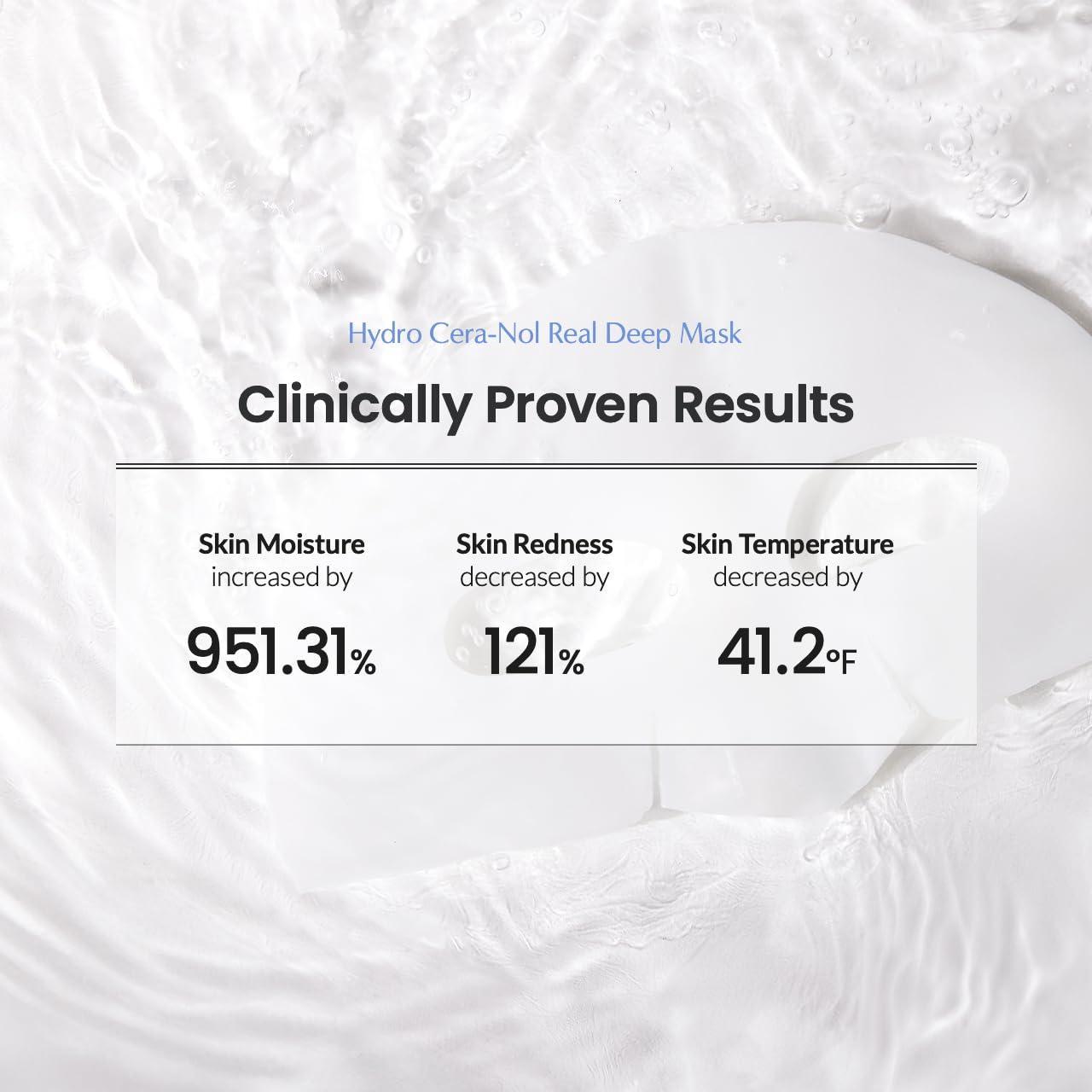 Biodance Hydro Cera-nol Real Deep Mask, 1 Stück K Beauty Hautpflege für strahlende Haut