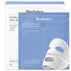 Biodance Hydro Cera-nol Real Deep Mask 4er Pack K Beauty Hautpflege für strahlende Haut