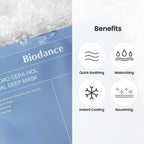 Biodance Hydro Cera-nol Real Deep Mask 4er Pack K Beauty Hautpflege für strahlende Haut