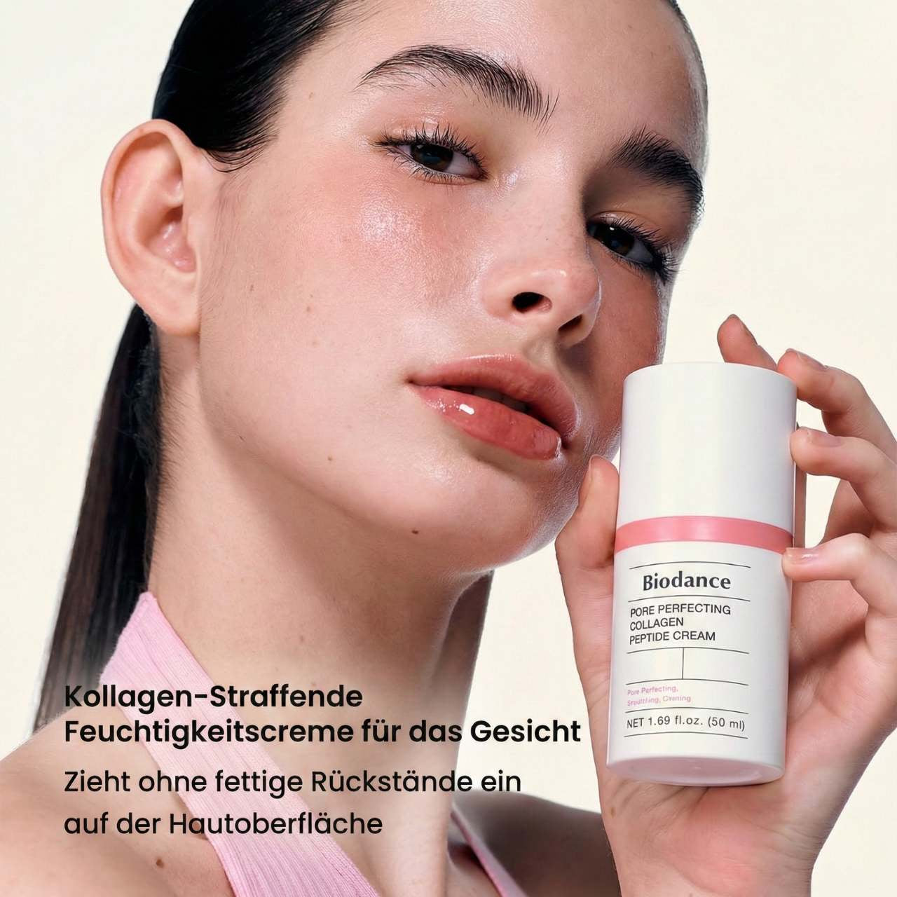 Biodance Pore Perfecting Collagen Peptide Cream 50ml K Beauty Hautpflege für strahlende Haut
