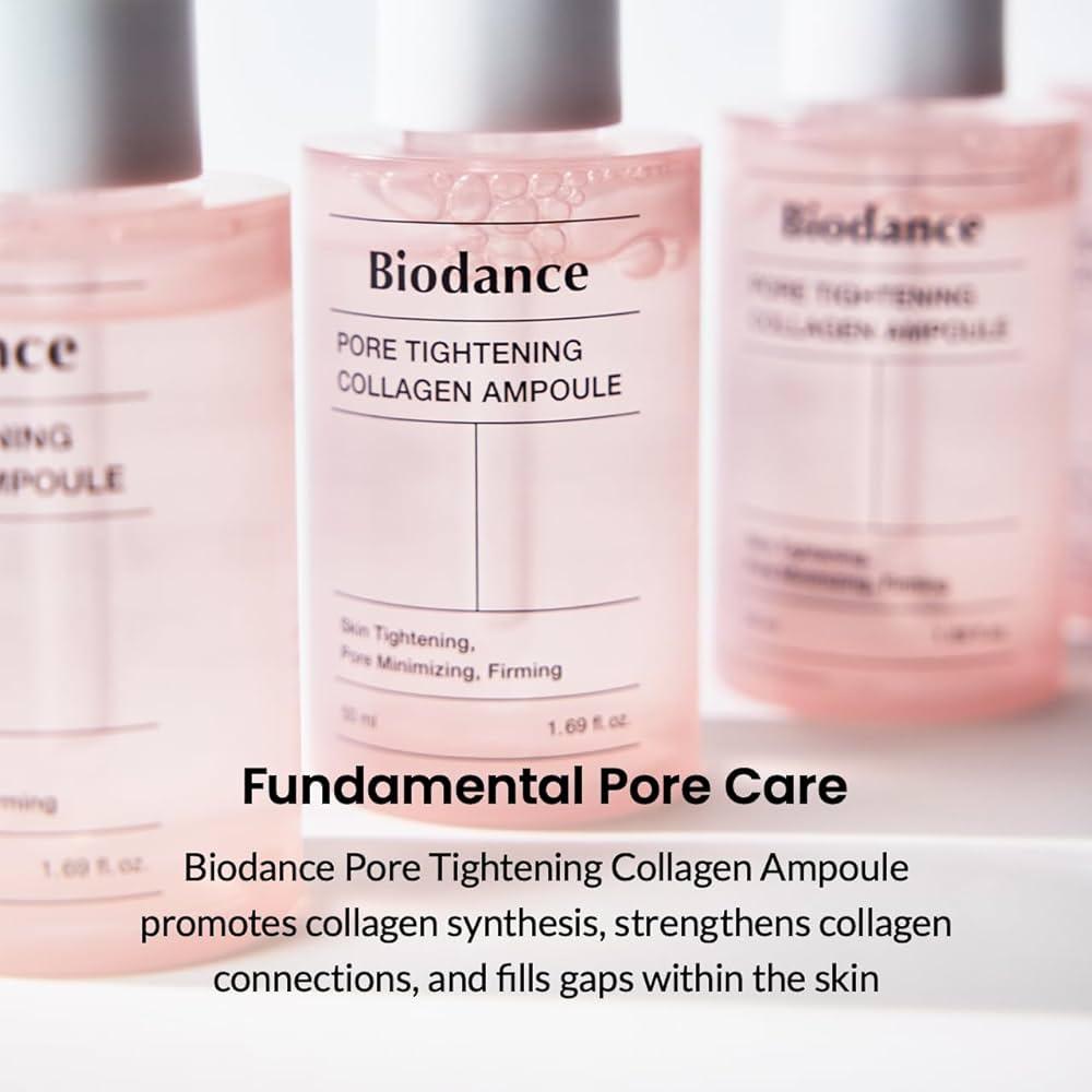 Biodance Pore Tightening Collagen Ampoule 50ml K Beauty Hautpflege für strahlende Haut