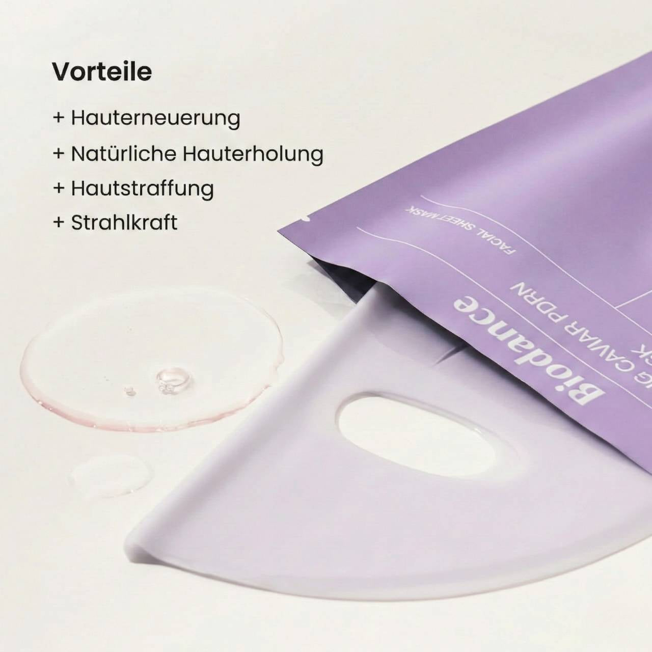 Biodance Rejuvenating Caviar PDRN Real Deep Mask K Beauty Hautpflege für strahlende Haut