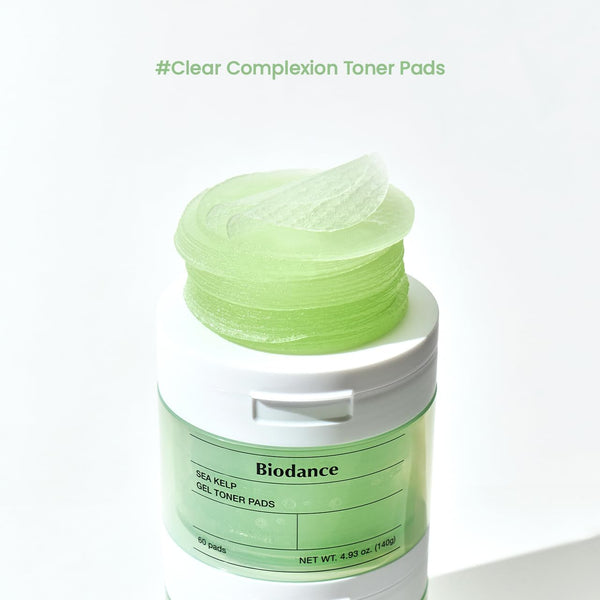 Biodance Sea Kelp Gel Toner Pads 140g K Beauty Hautpflege für strahlende Haut