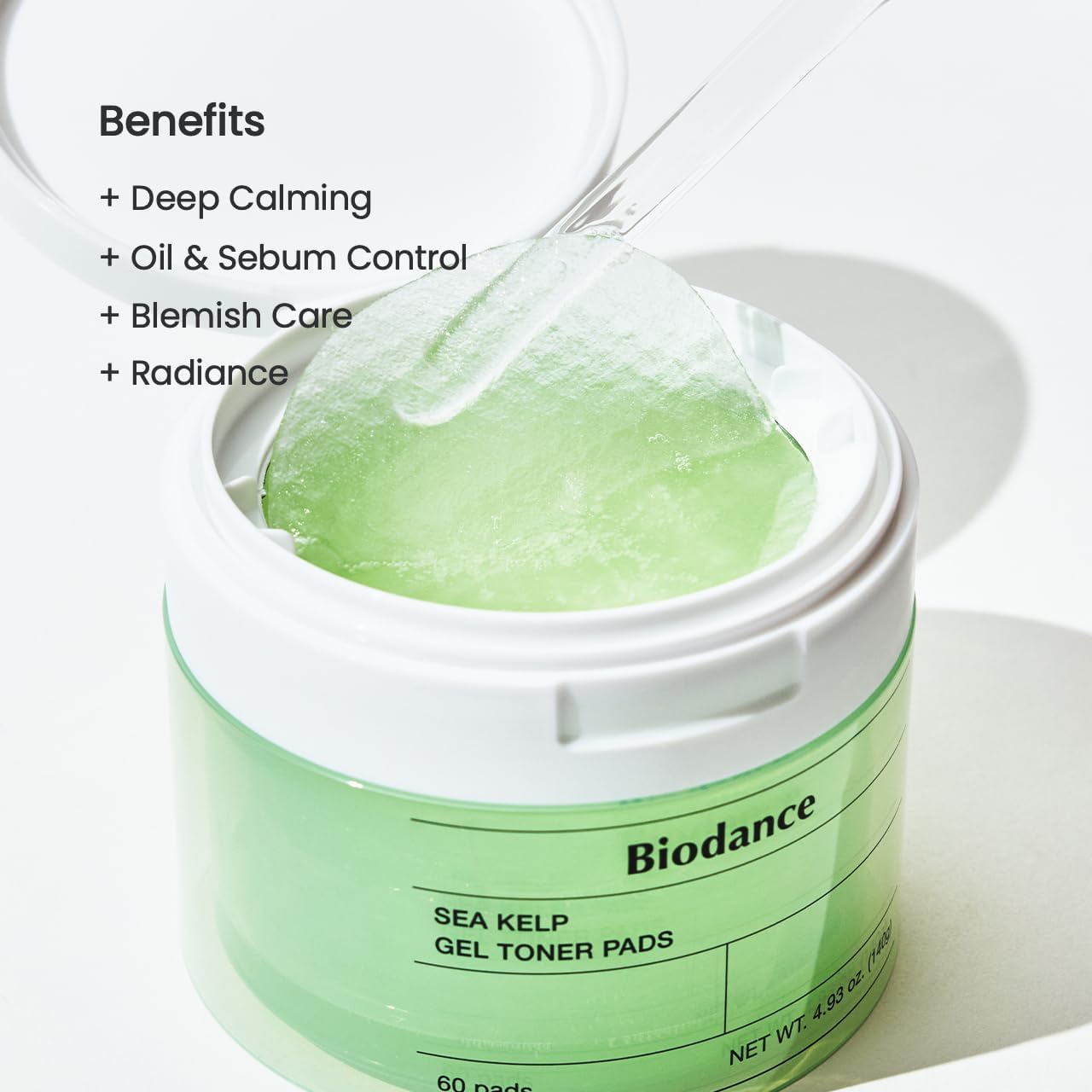 Biodance Sea Kelp Gel Toner Pads 140g K Beauty Hautpflege für strahlende Haut