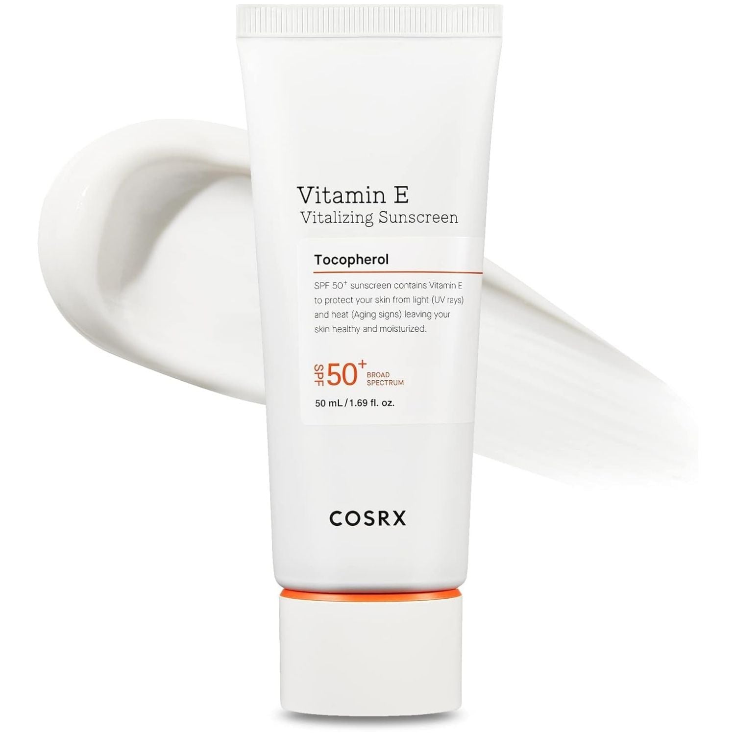 COSRX Vitamin E Vitalizing Sunscreen 50ml - Sonnenschutz K Beauty Hautpflege für strahlende Haut