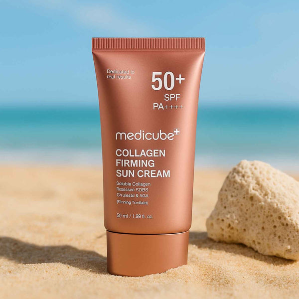 Medicube Collagen Firming Sun Cream SPF50+ - 50ml K Beauty Hautpflege für strahlende Haut