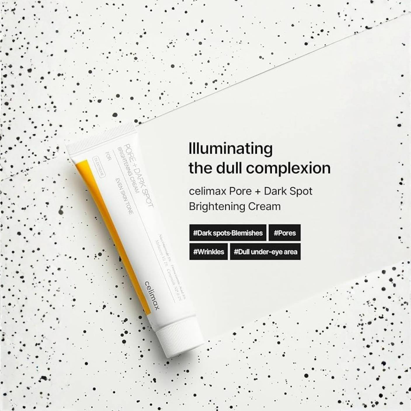 Celimax Pore+Dark Spot Brightening Cream 35 ml K Beauty Hautpflege für strahlende Haut