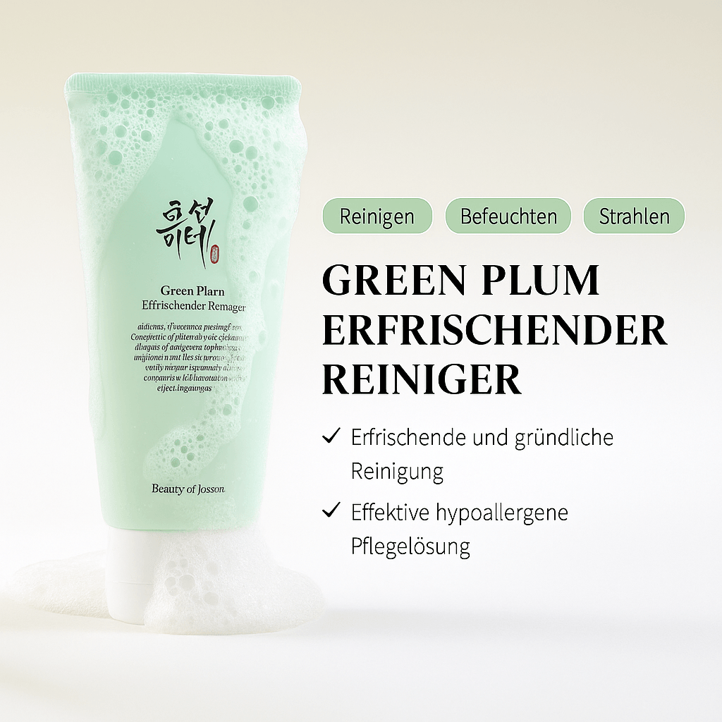 Beauty of Joseon Green Plum Refreshing Cleanser 100ml K Beauty Hautpflege für strahlende Haut