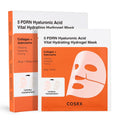 COSRX 5 PDRN Hyaluronic Acid Vital Hydrating Hydrogel Mask 3er Pack K Beauty Hautpflege für strahlende Haut