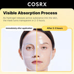 COSRX Advanced Snail Mucin Glass Glow Hydrogel Mask 3St. - Gesichtsmaske K Beauty Hautpflege für strahlende Haut