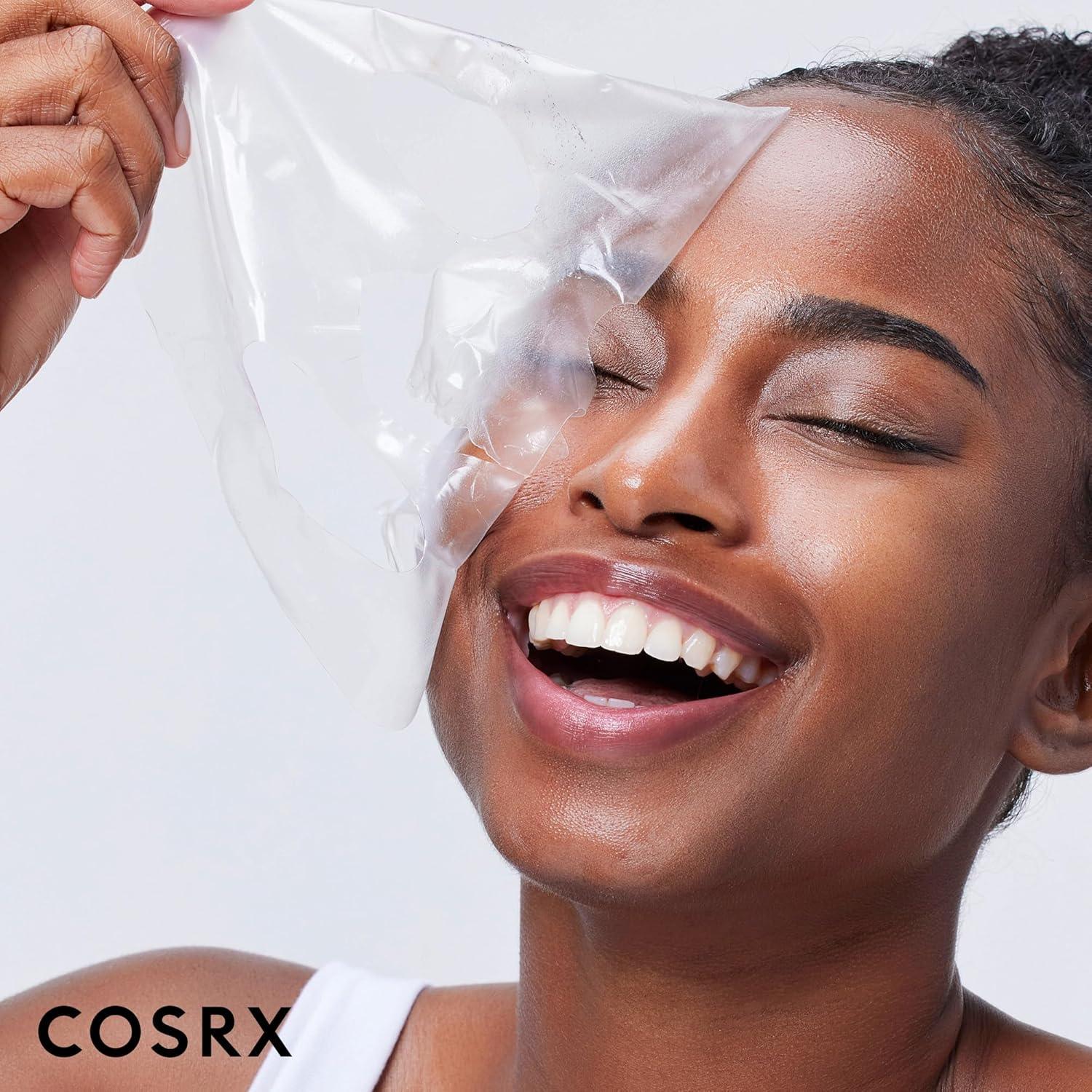 COSRX Advanced Snail Mucin Glass Glow Hydrogel Mask 3St. - Gesichtsmaske K Beauty Hautpflege für strahlende Haut