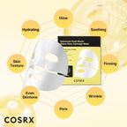 COSRX Advanced Snail Mucin Glass Glow Hydrogel Mask 3St. - Gesichtsmaske K Beauty Hautpflege für strahlende Haut