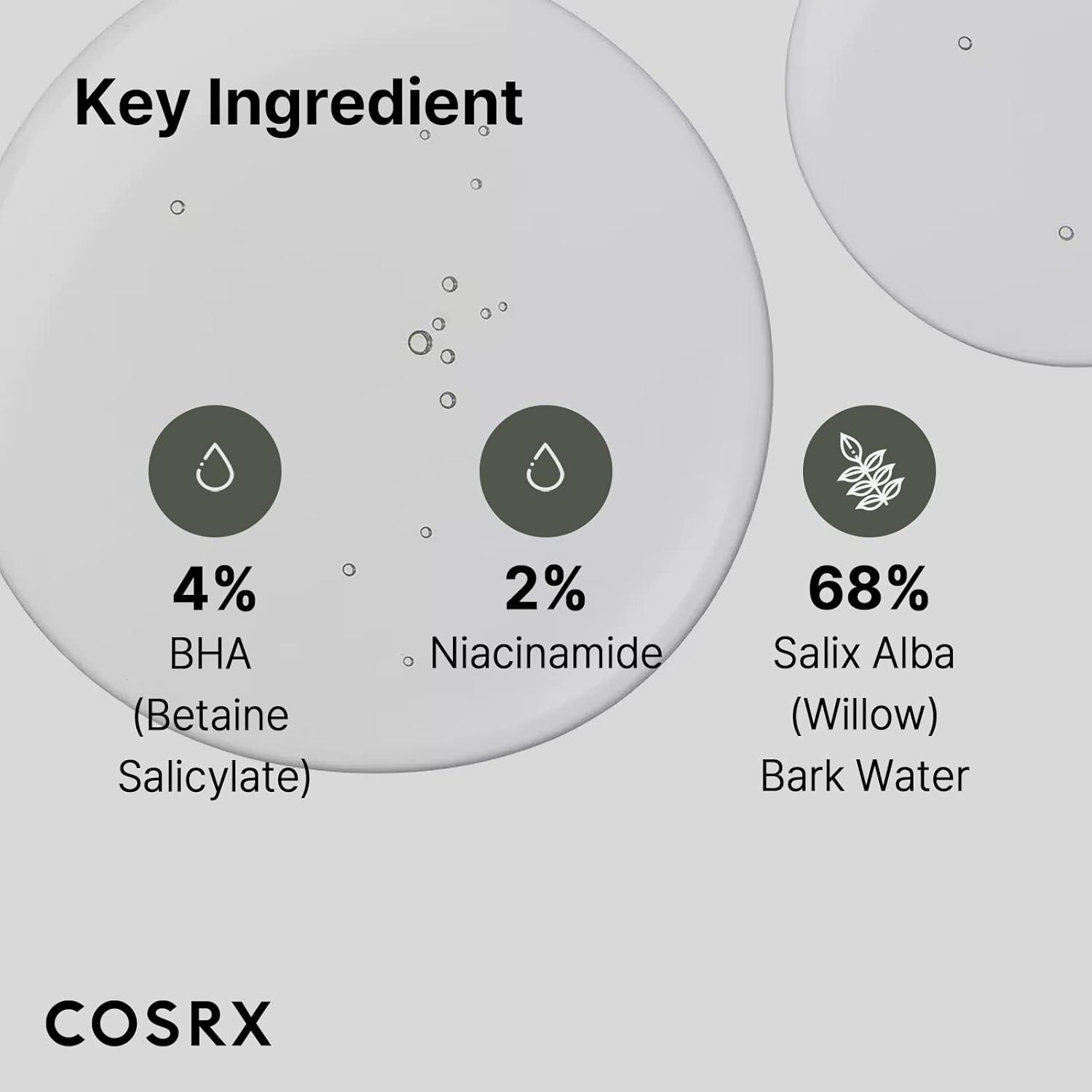 COSRX BHA Blackhead Power Liquid 100ml K Beauty Hautpflege für strahlende Haut