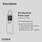 COSRX BHA Blackhead Power Liquid 100ml K Beauty Hautpflege für strahlende Haut