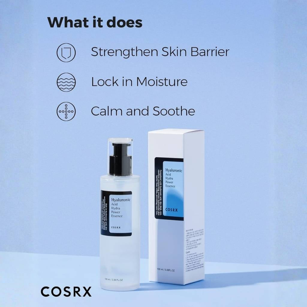 COSRX Hyaluronic Hydra Power Essence 100 ml K Beauty Hautpflege für strahlende Haut