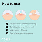 COSRX Master Patch Original Fit - 24 Stück K Beauty Hautpflege für strahlende Haut