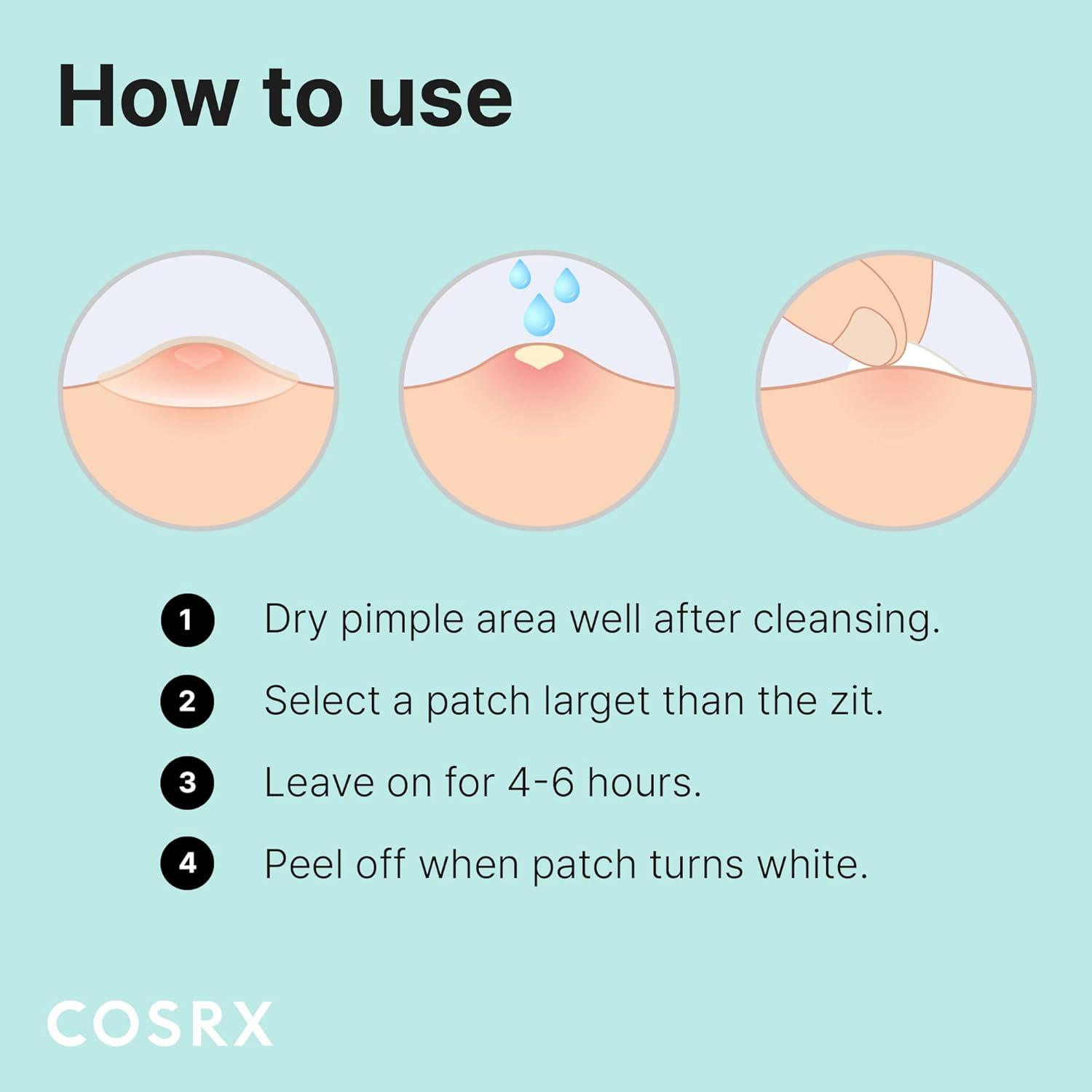 COSRX Master Patch Original Fit - 24 Stück K Beauty Hautpflege für strahlende Haut
