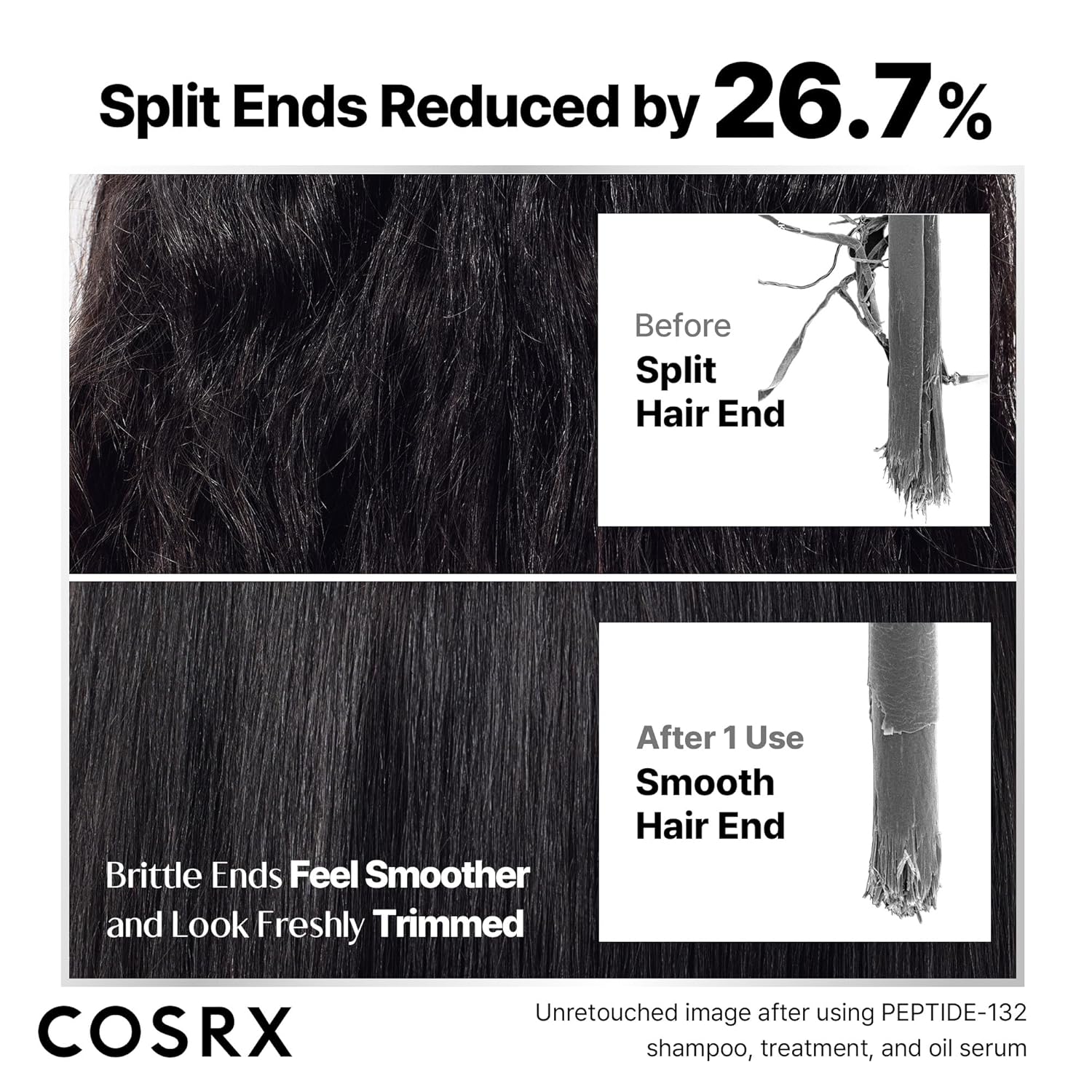 COSRX Peptide-132 Ultra Perfect Hair Bonding Treatment 120ml K Beauty Hautpflege für strahlende Haut
