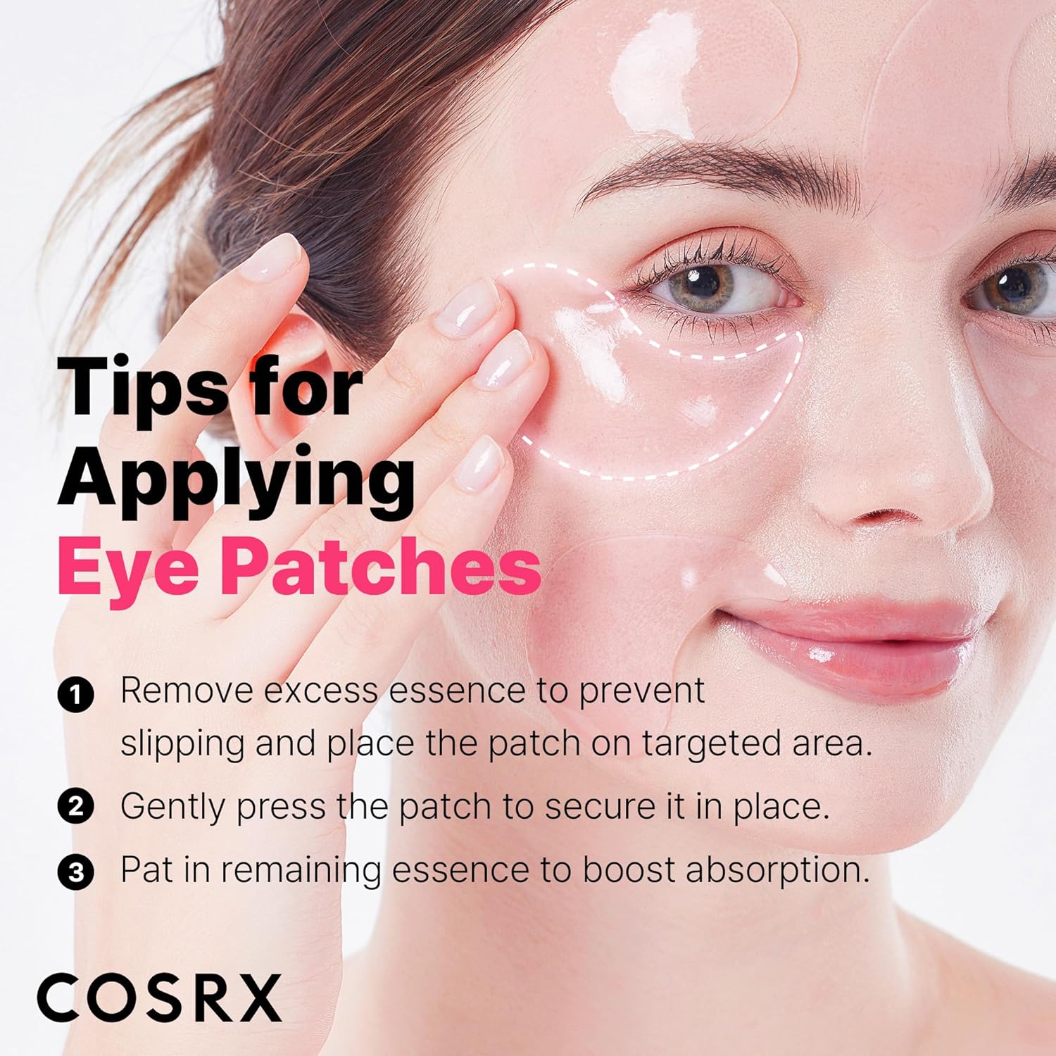 COSRX The Peptide Collagen Hydrogel Eye Patch K Beauty Hautpflege für strahlende Haut