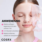 COSRX the Peptide Collagen Lifting Glow Hydrogel Mask 3 St. K Beauty Hautpflege für strahlende Haut