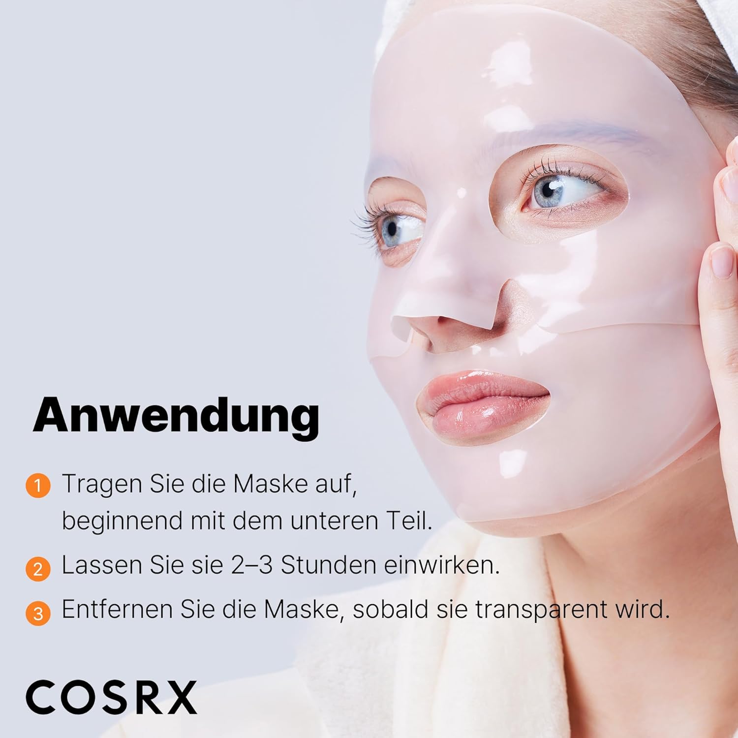 COSRX the Alpha-Arbutin Discoloration Care Hydrogel Mask 3er Pack K Beauty Hautpflege für strahlende Haut