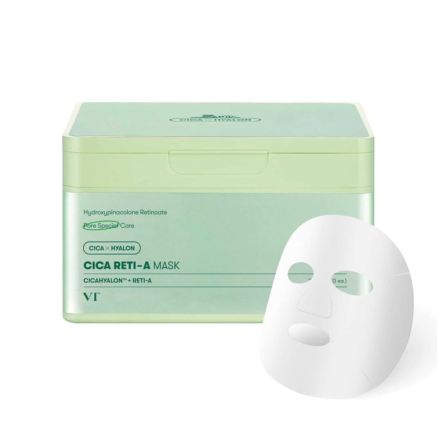 VT Cosmetics CICA Reti-A Mask 7 Days K Beauty Hautpflege für strahlende Haut