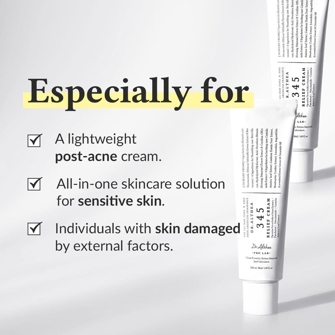 Dr. Althea 345 Relief Cream 50ml K Beauty Hautpflege für strahlende Haut
