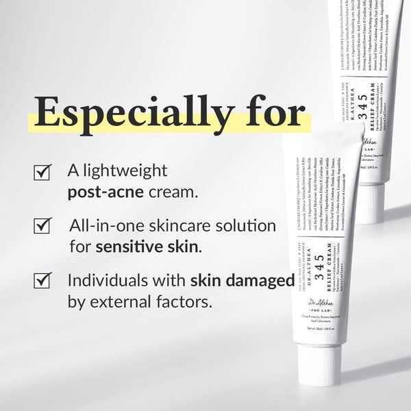 Dr. Althea 345 Relief Cream 50ml K Beauty Hautpflege für strahlende Haut