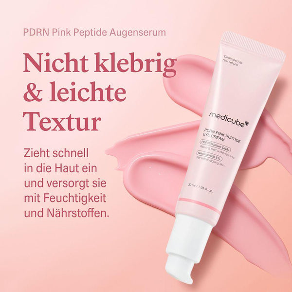 Medicube PDRN Pink Peptide Eye Serum 30ml K Beauty Hautpflege für strahlende Haut