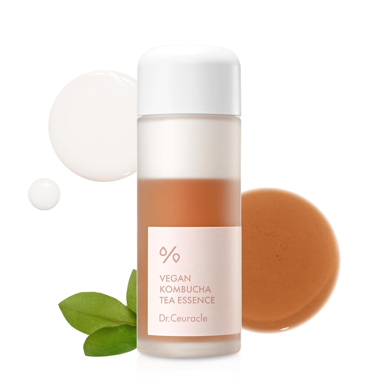 Dr. Ceuracle Vegan Kombucha Tea Essence 150 ml K Beauty Hautpflege für strahlende Haut