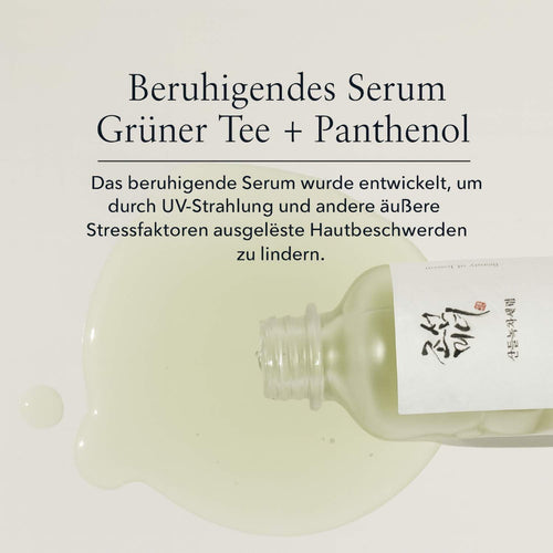 Beauty of Joseon Calming Serum Green Tea Panthenol 30 ml K Beauty Hautpflege für strahlende Haut