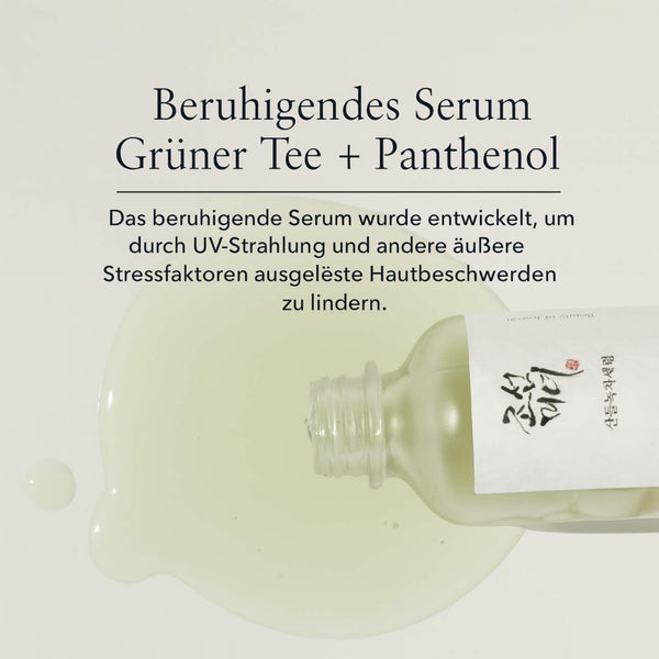 Beauty of Joseon Calming Serum Green Tea Panthenol 30 ml K Beauty Hautpflege für strahlende Haut