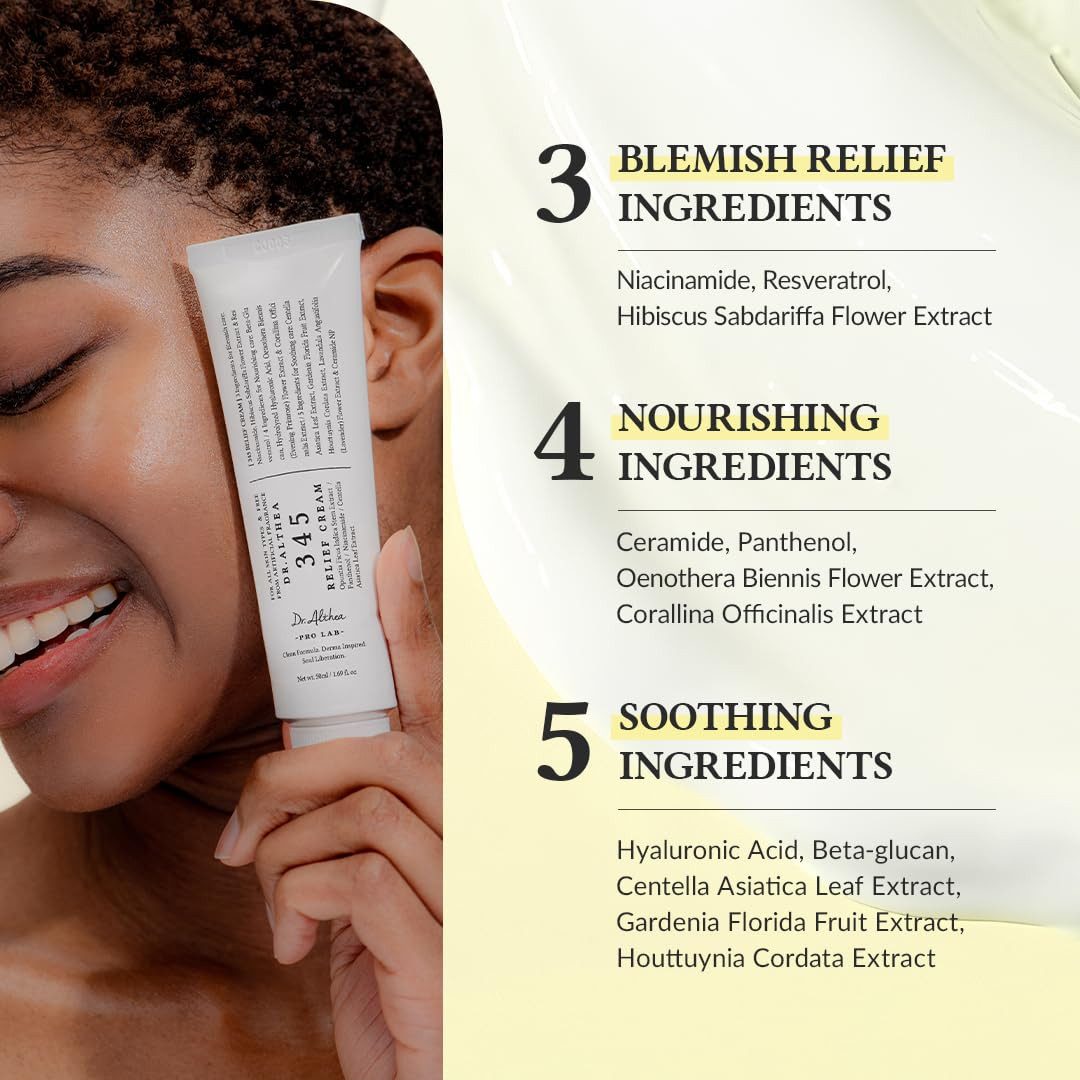 Dr. Althea 345 Relief Cream 50ml K Beauty Hautpflege für strahlende Haut