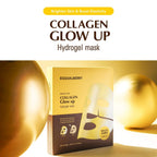 EQQUALBERRY Collagen Glow Up Maske 4x30g K Beauty Hautpflege für strahlende Haut