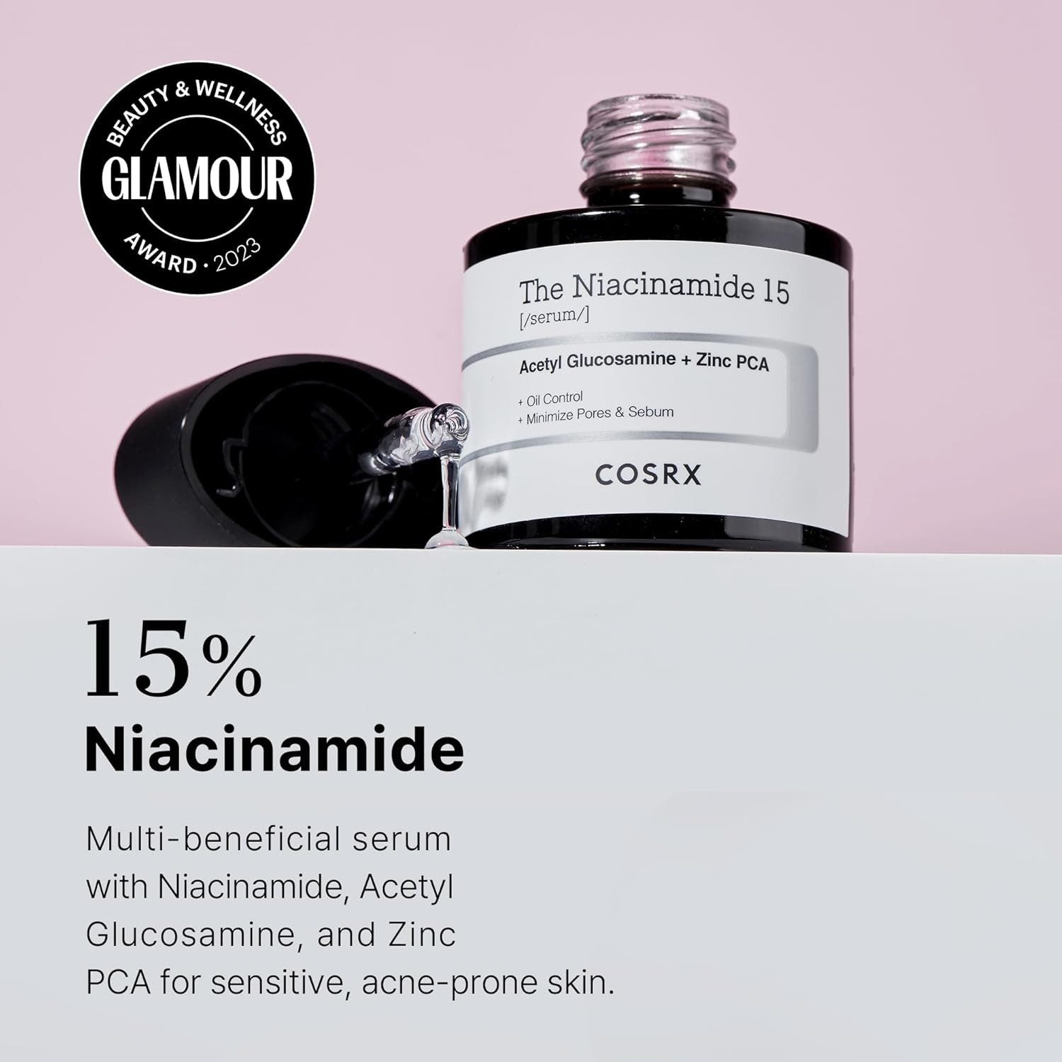COSRX The Niacinamide 15 Serum - 20ml K Beauty Hautpflege für strahlende Haut