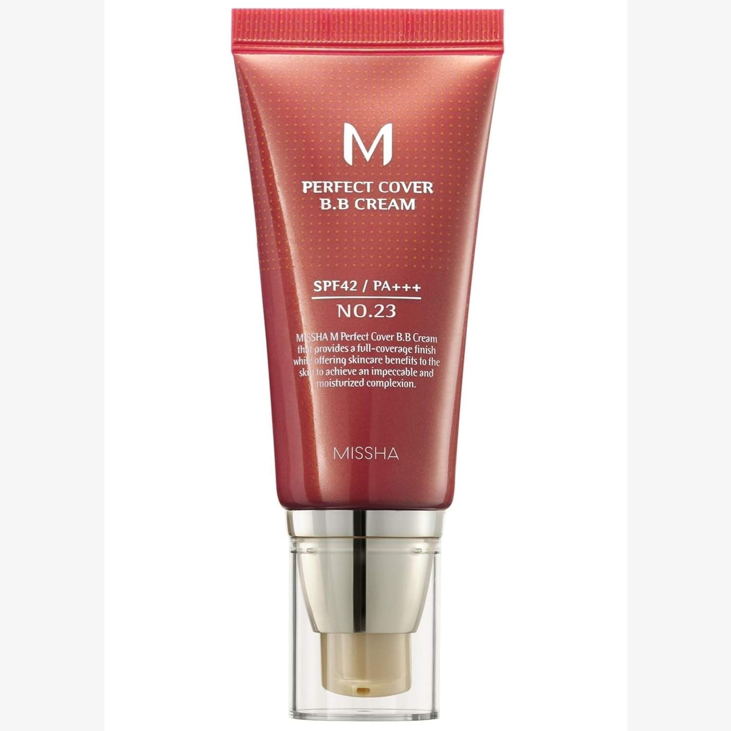 Missha M Perfect Cover BB Cream No.23 Natural Beige 50ml K Beauty Hautpflege für strahlende Haut