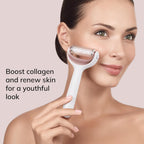 Geske MicroNeedle Face & Body Roller 8in1 SmartAppGuided K Beauty Hautpflege für strahlende Haut