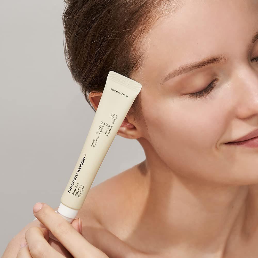 Haruharu Wonder Black Rice Bakuchiol Augencreme K Beauty Hautpflege für strahlende Haut