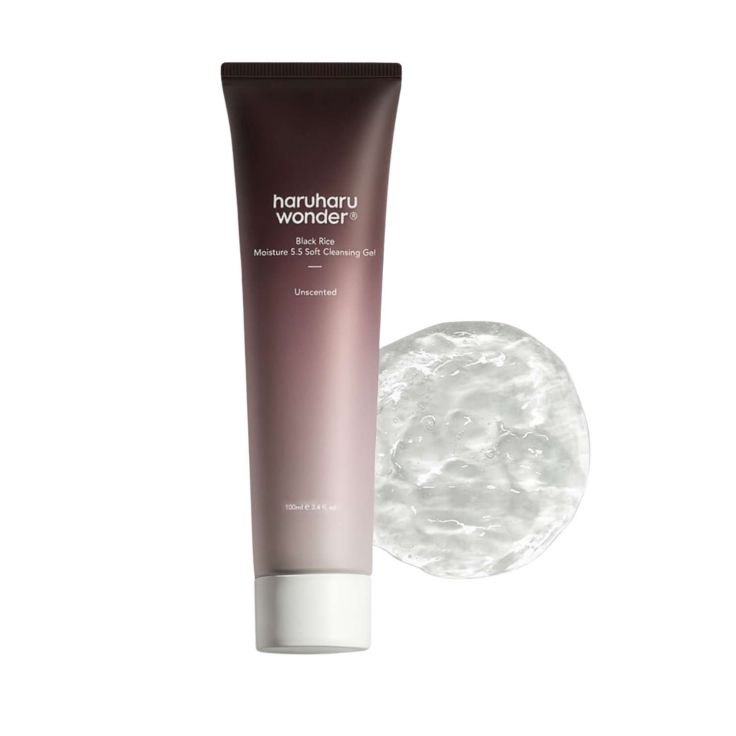 HaruHaru Wonder Black Rice Moisture 5.5 Soft Cleansing Gel 100ml K Beauty Hautpflege für strahlende Haut