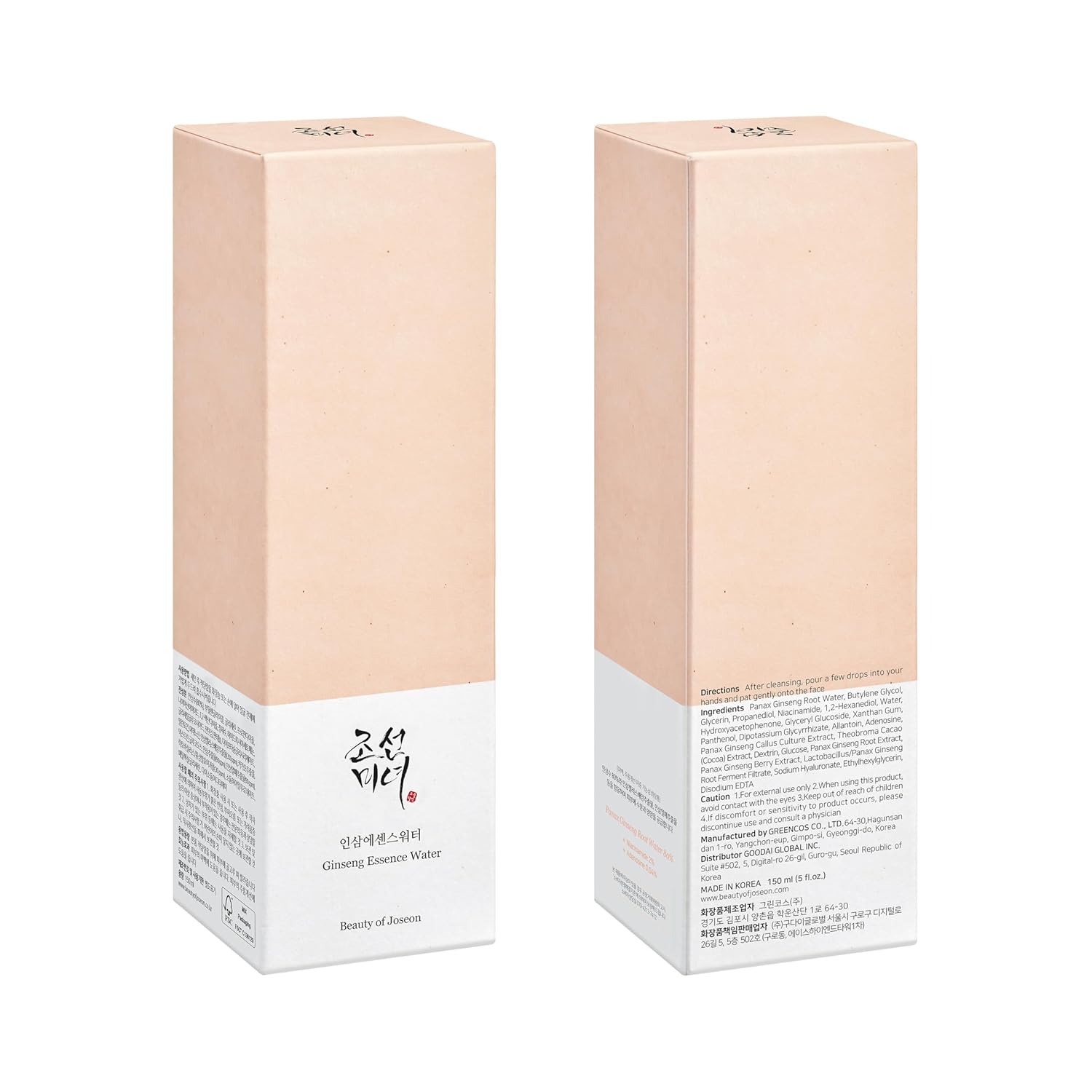 Beauty of Joseon Ginseng Essence Water 150ml by Beauty of Joseon