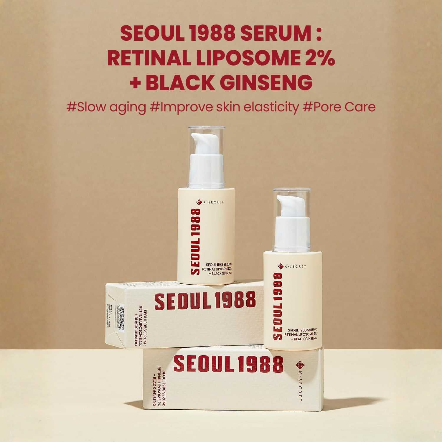 K-SECRET Seoul 1988 Anti-Aging Duo K Beauty Hautpflege für strahlende Haut