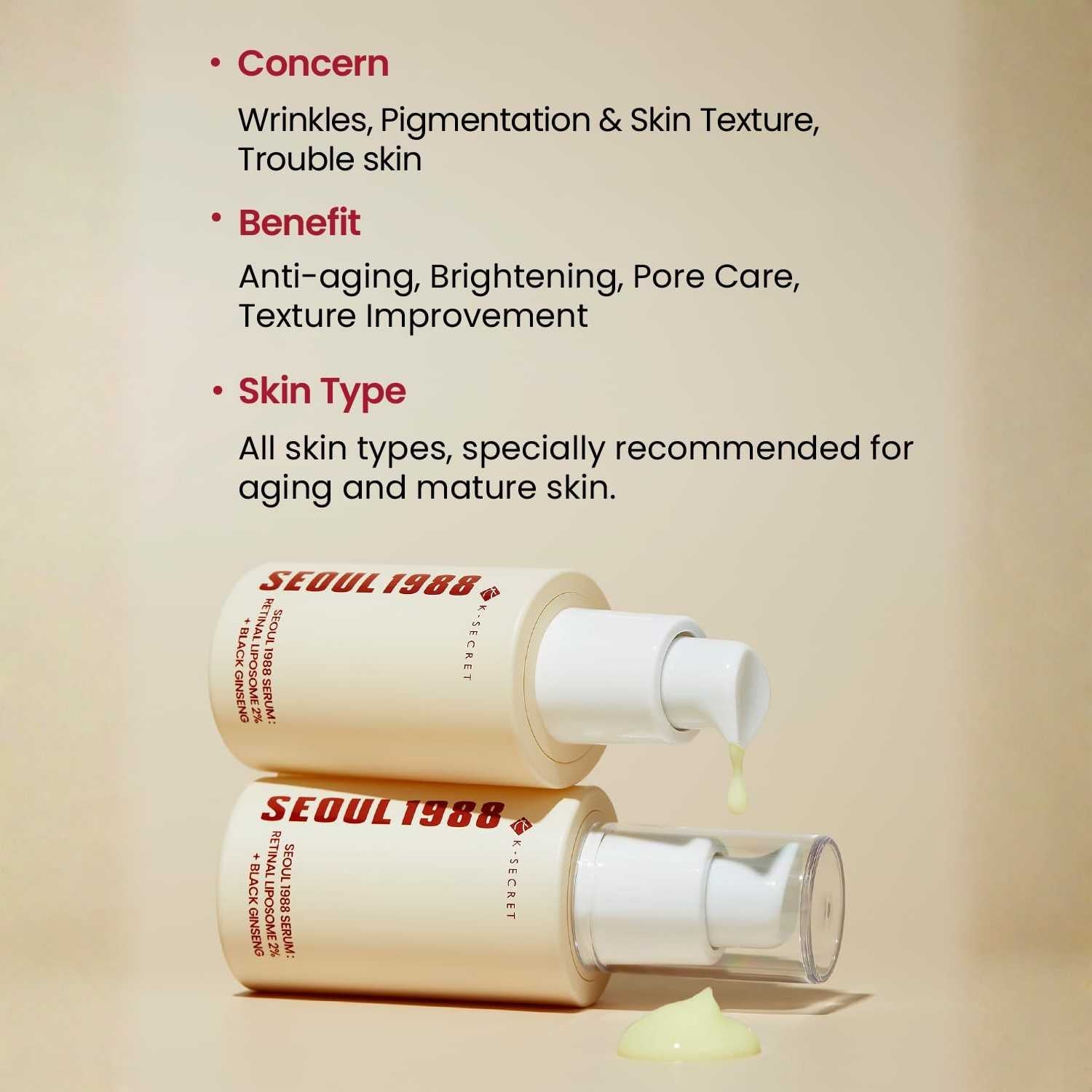 K-SECRET Seoul 1988 Anti-Aging Duo K Beauty Hautpflege für strahlende Haut