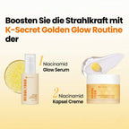 K-Secret Seoul 1988 Capsule Cream Niacinamide 5 % + Yuja 50ml K Beauty Hautpflege für strahlende Haut