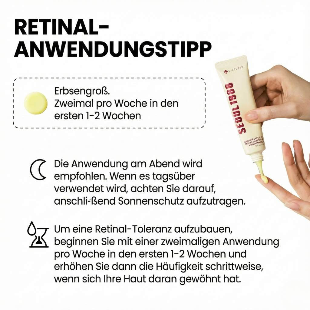 K-Secret SEOUL 1988 Eye Cream Retinal Liposome 4 % + Fermented Bean Augencreme 30ml K Beauty Hautpflege für strahlende Haut