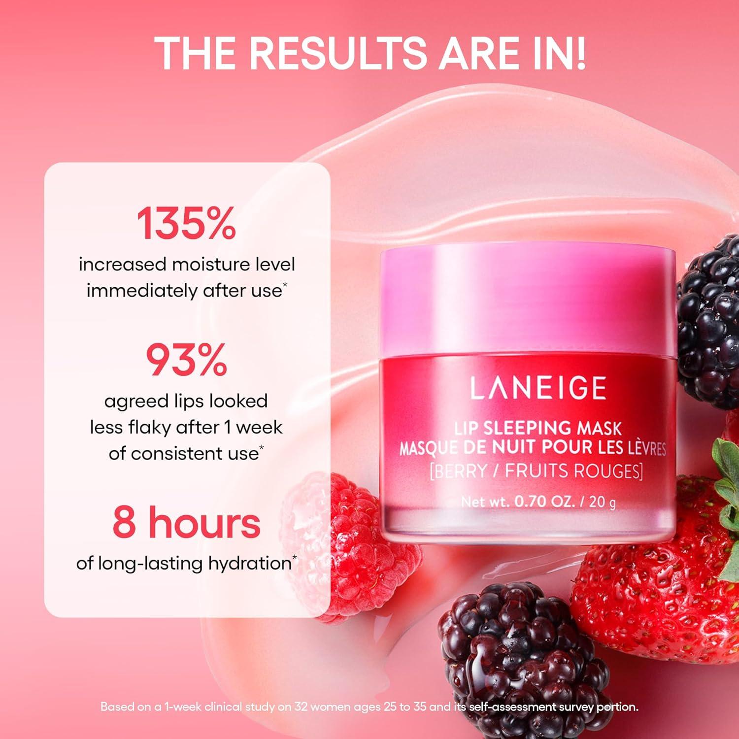Laneige Lip Sleeping Mask EX - Berry K Beauty Hautpflege für strahlende Haut
